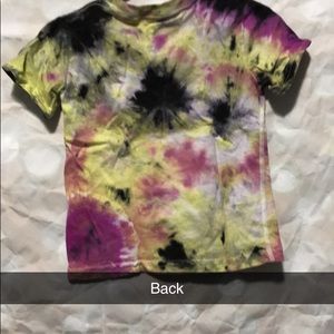 Child sided tie dye shirt
